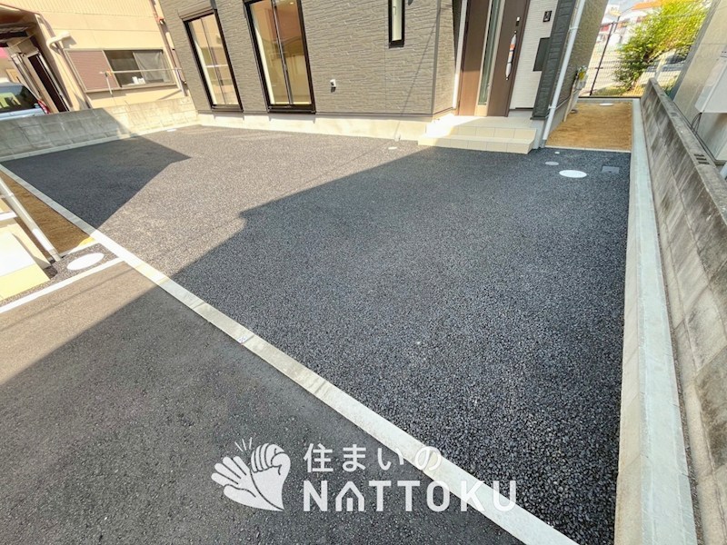 八尾市桂町　第3期　3号地 現地写真（駐車場）