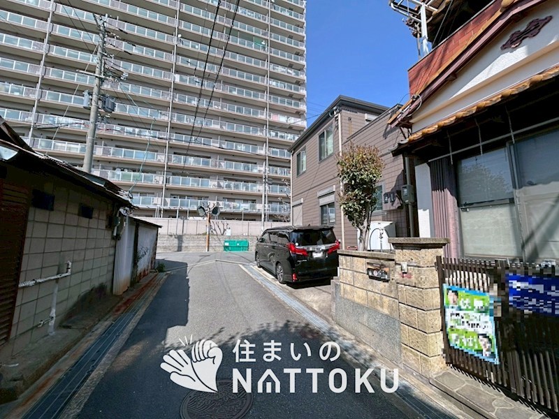 枚方市池之宮 現地写真（前面道路含む現地写真）