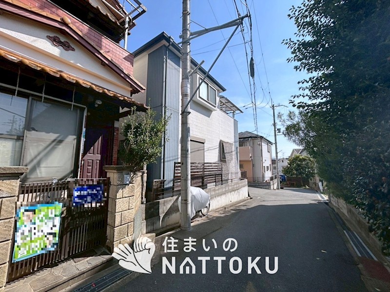 枚方市池之宮 現地写真（前面道路含む現地写真）