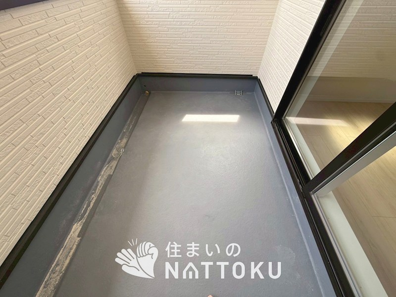 京都市伏見区羽束師菱川町　第1期　1号地 現地写真（バルコニー）