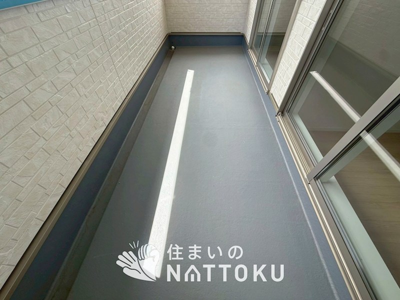 京都市伏見区羽束師菱川町　第1期　3号地 現地写真（バルコニー）