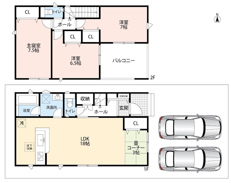 京都市伏見区羽束師菱川町　第1期　4号地 間取図・土地図