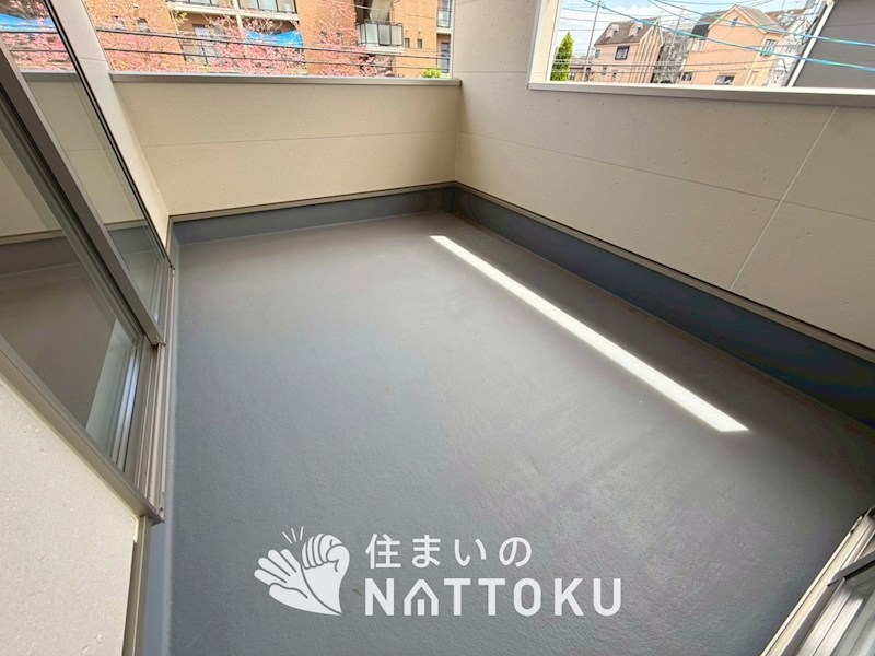 京都市伏見区羽束師菱川町　第1期　4号地 現地写真（バルコニー）