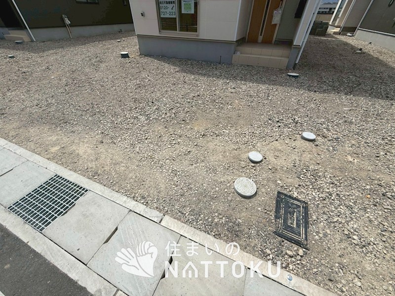 京都市伏見区羽束師菱川町　第1期　4号地 現地写真（駐車場）