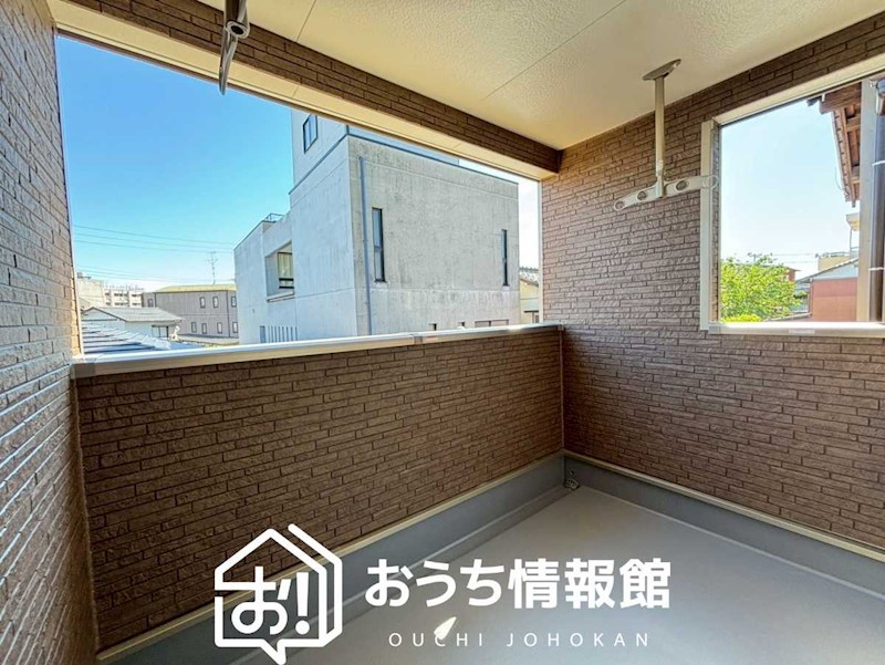 岐阜市日光町　第4期　1号地 現地写真（バルコニー）