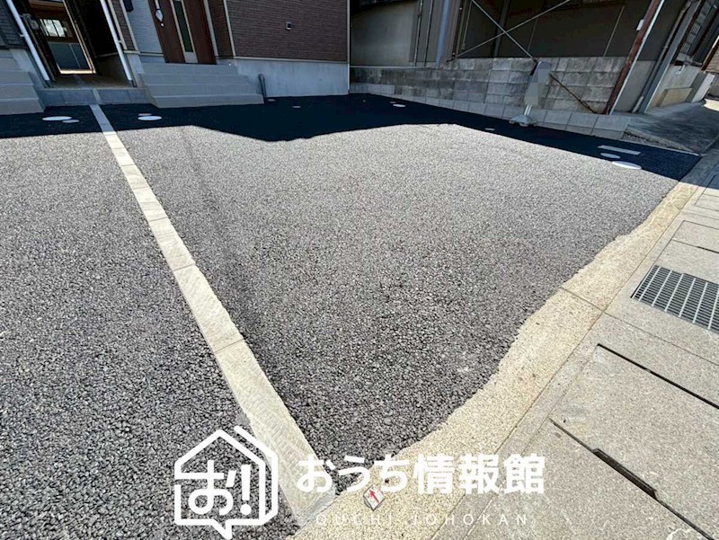 岐阜市日光町　第4期　1号地 現地写真（駐車場）