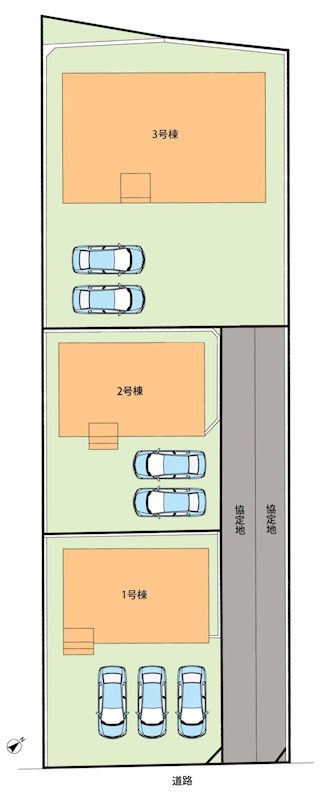 多治見市平井町　第5期　2号地 区画図