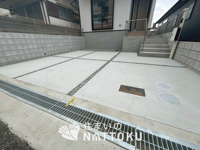 池田市空港　第1期 現地写真（駐車場）