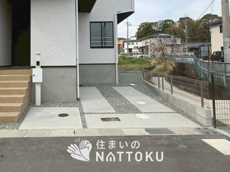 箕面市石丸　第1期 現地写真（駐車場）