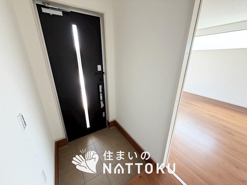 栗東市手原　第1期　1号地 現地写真（玄関）
