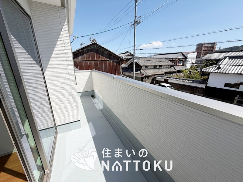 栗東市手原　第1期　1号地 現地写真（バルコニー）