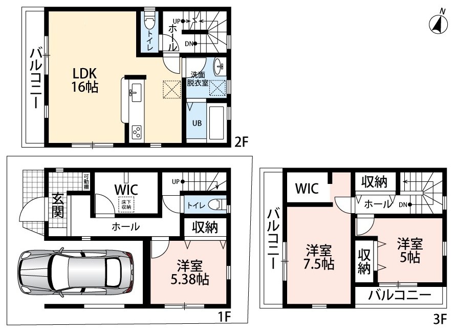 寝屋川市仁和寺町　第4期 間取図・土地図