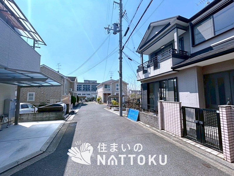 交野市私部  現地写真（前面道路含む現地写真）