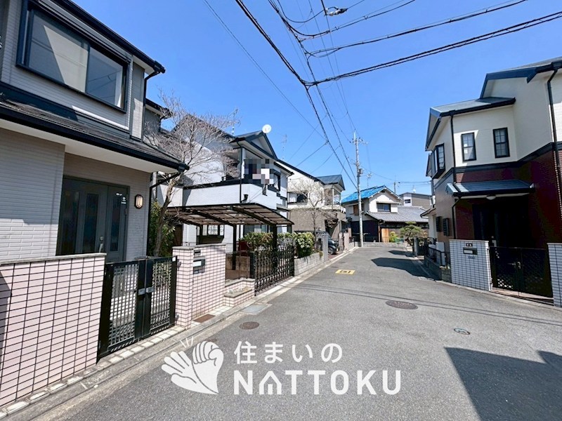 交野市私部  現地写真（前面道路含む現地写真）