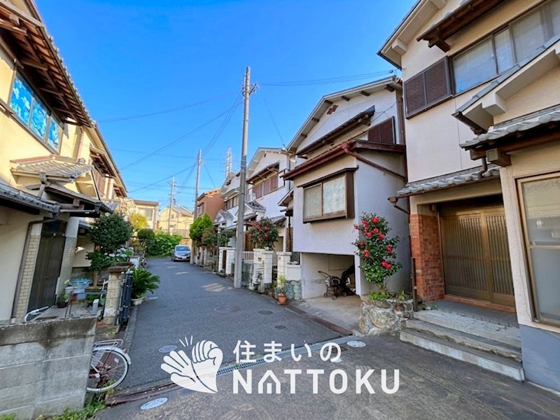 枚方市長尾宮前 現地写真（前面道路含む現地写真）