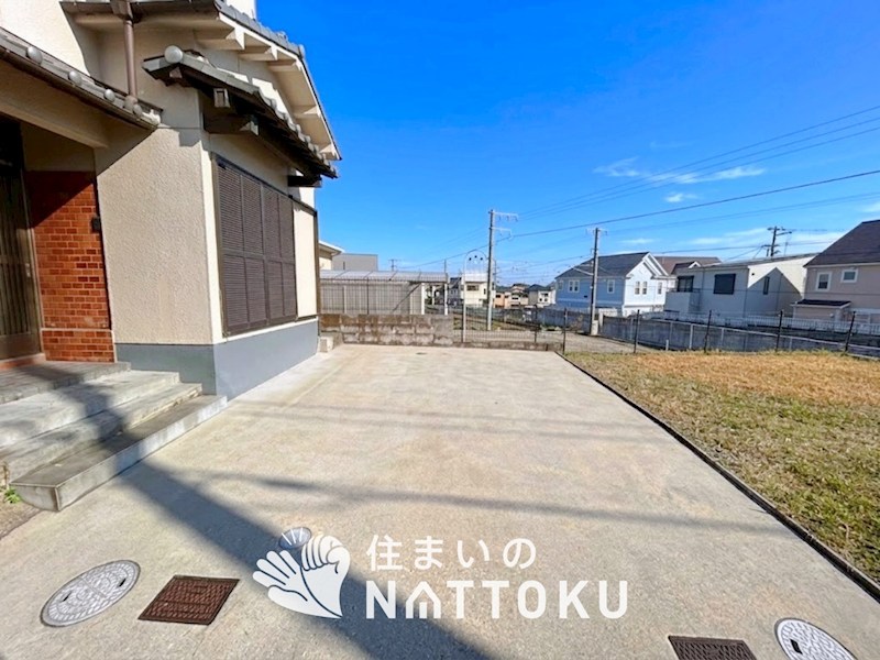 枚方市長尾宮前 現地写真（駐車場）