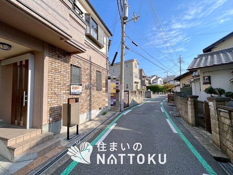 枚方市藤阪東町 現地写真（前面道路含む現地写真）