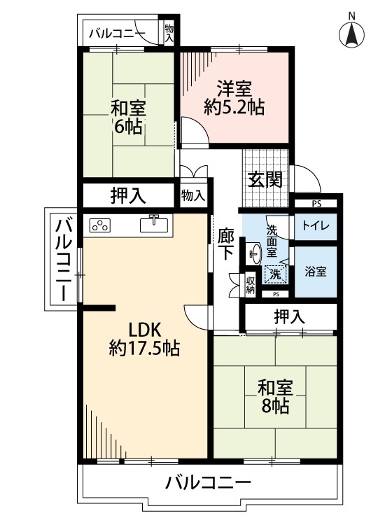 グリーンヒル光善寺住宅　第10号棟 間取図・土地図