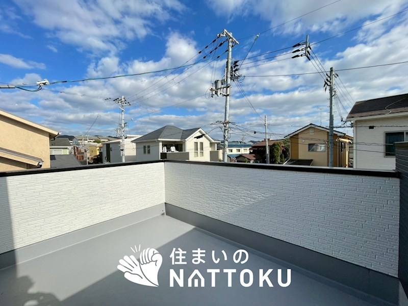 姫路市八代　第1期　2号地 現地写真（バルコニー）