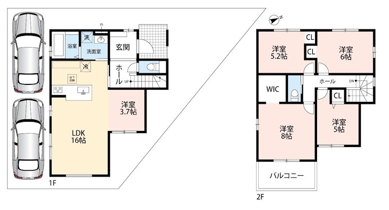 姫路市西庄　第4期　1号地 間取図・土地図