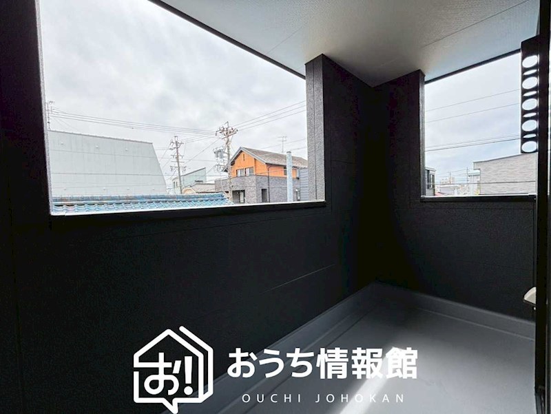 岐阜市下川手　 現地写真（バルコニー）