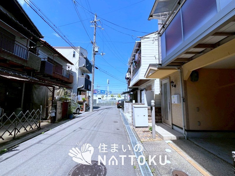 枚方市野村中町 現地写真（前面道路含む現地写真）