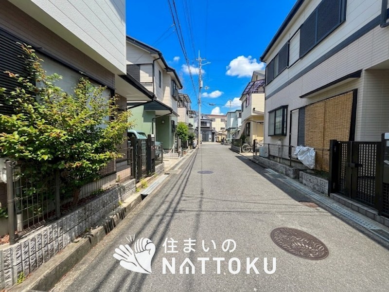 枚方市片鉾東町  現地写真（前面道路含む現地写真）