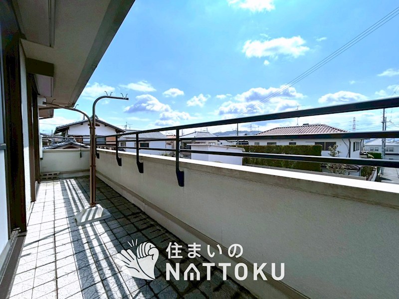 枚方市藤阪元町 現地写真（バルコニー）