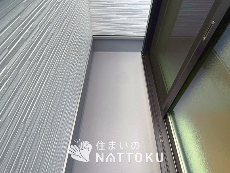 枚方市茄子作　C号地 現地写真（バルコニー）