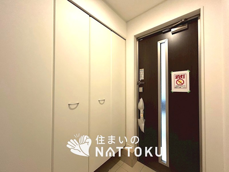 八尾市曙川東　第4期　1号地 現地写真（玄関）