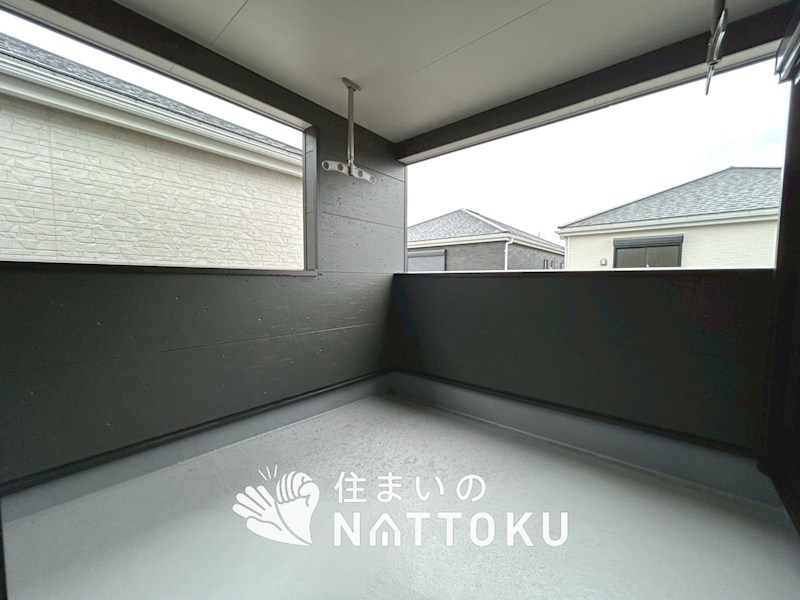 八尾市曙川東　第4期　4号地 現地写真（バルコニー）