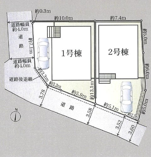 堺市中区陶器北　第5期　1号地 区画図