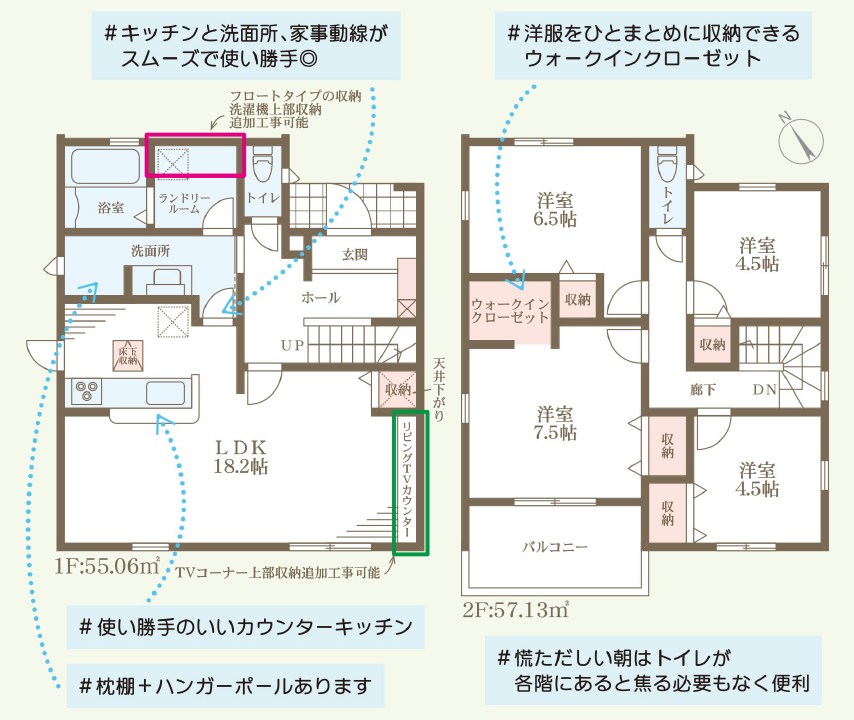 彦根市平田町　第5期　3号地 間取図・土地図