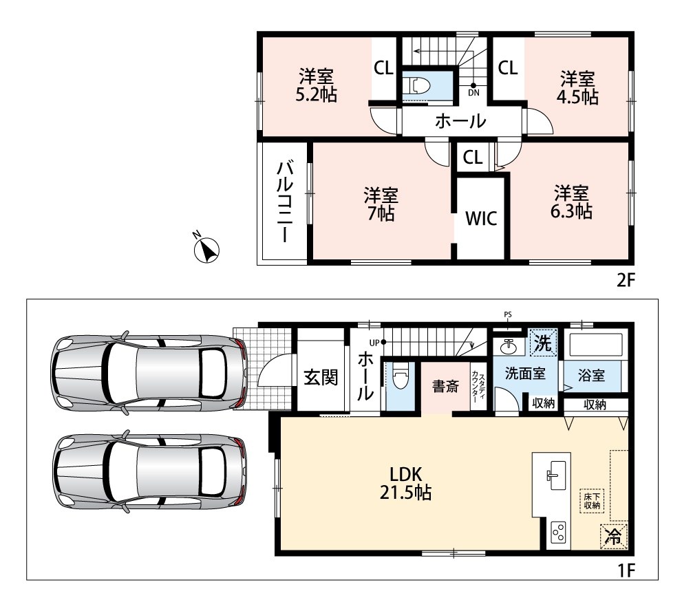 姫路市玉手　第1期　2号地 間取図・土地図