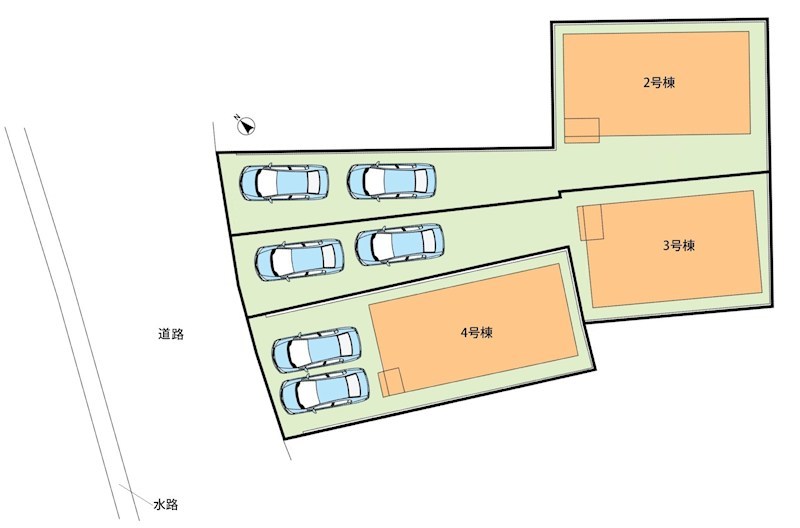 明石市二見町西二見　第23期　2号地  区画図