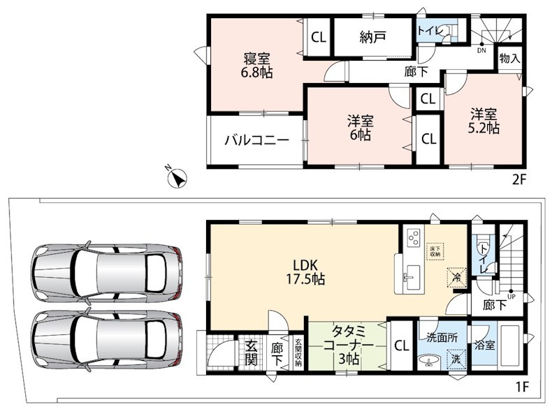 明石市二見町西二見　第23期　4号地  間取図・土地図