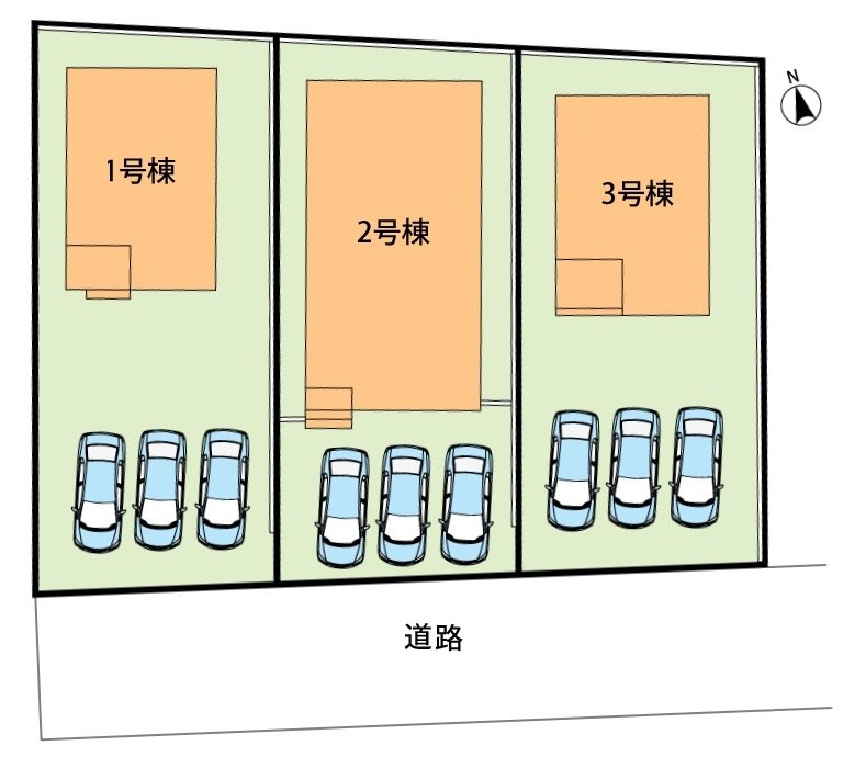 四日市市河原田町　第11期　1号地 区画図