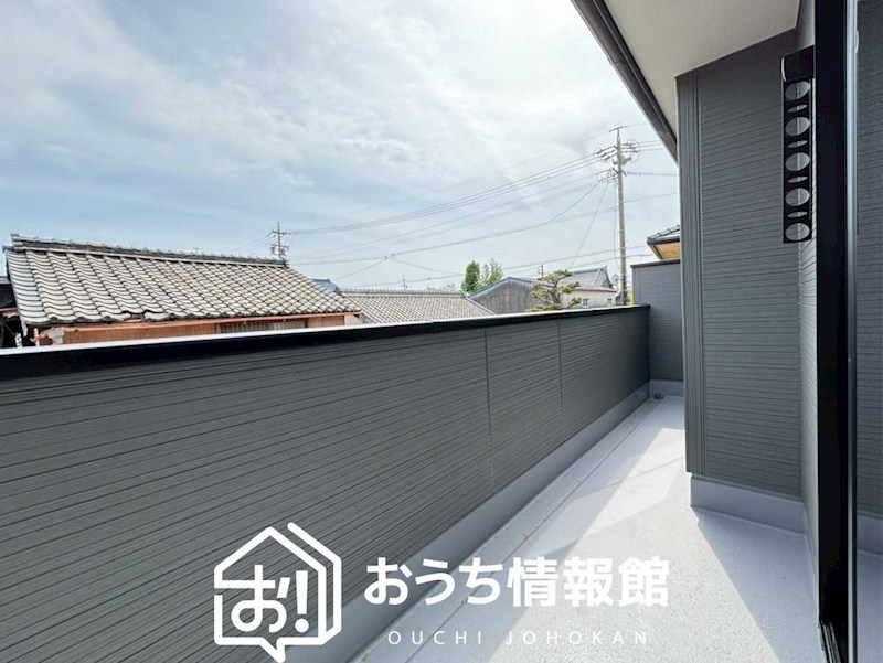 四日市市楠町北五味塚　第9期　1号地 現地写真（バルコニー）