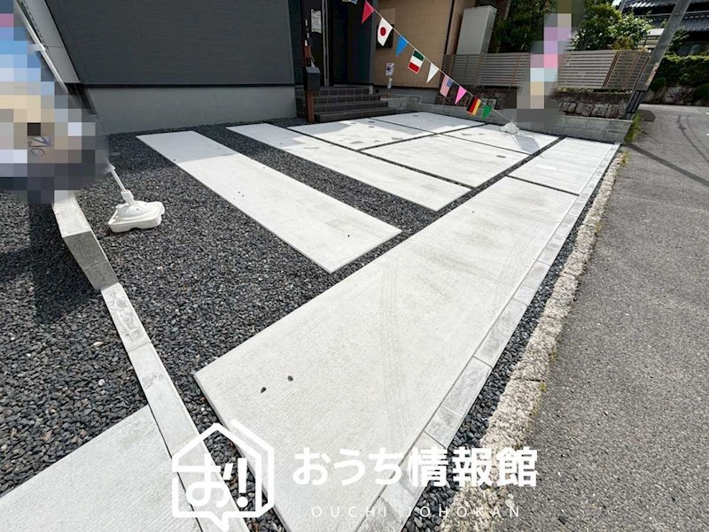 四日市市楠町北五味塚　第9期　1号地 現地写真（駐車場）