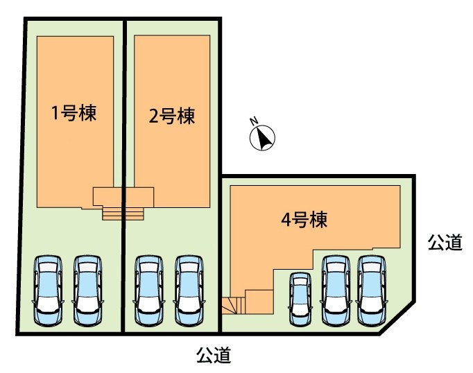 江南市今市場町美和　第2期　1号地 区画図