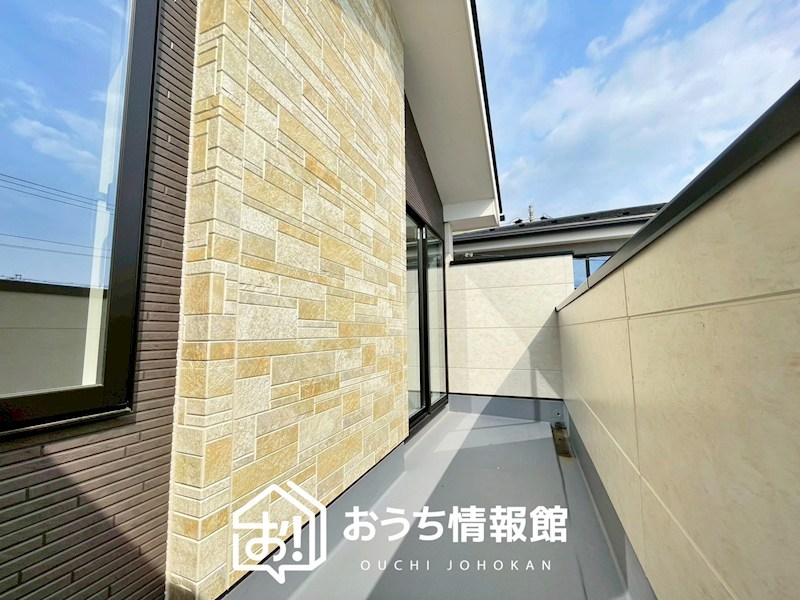 江南市今市場町美和　第2期　2号地 現地写真（バルコニー）