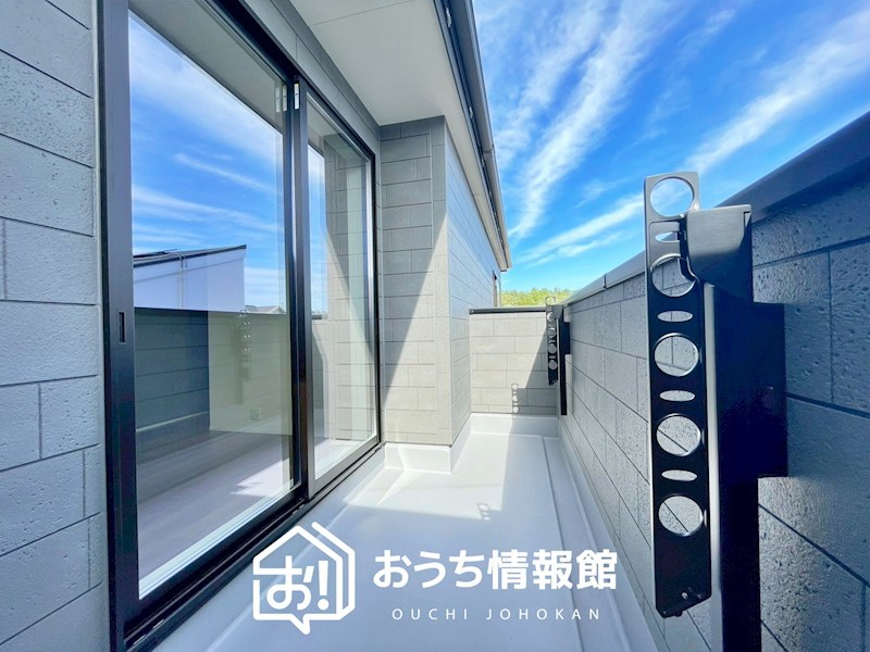 一宮市時之島堂山　第7期　8号地 現地写真（バルコニー）