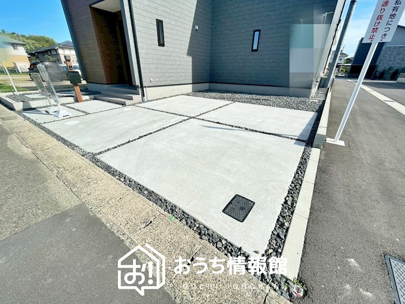 一宮市時之島堂山　第7期　8号地 現地写真（駐車場）