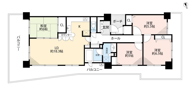 リバティパーク枚方D棟プログレスタワー  間取図・土地図