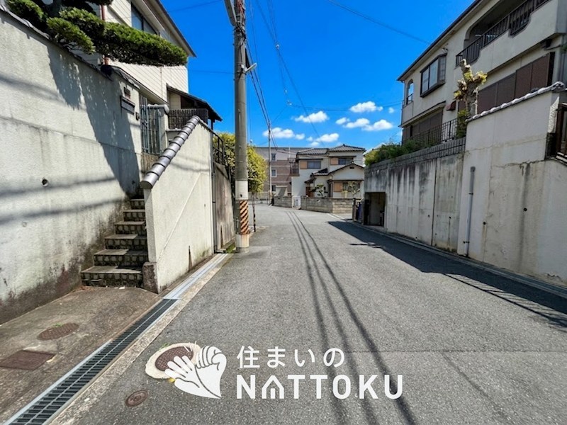 枚方市堂山 現地写真（前面道路含む現地写真）