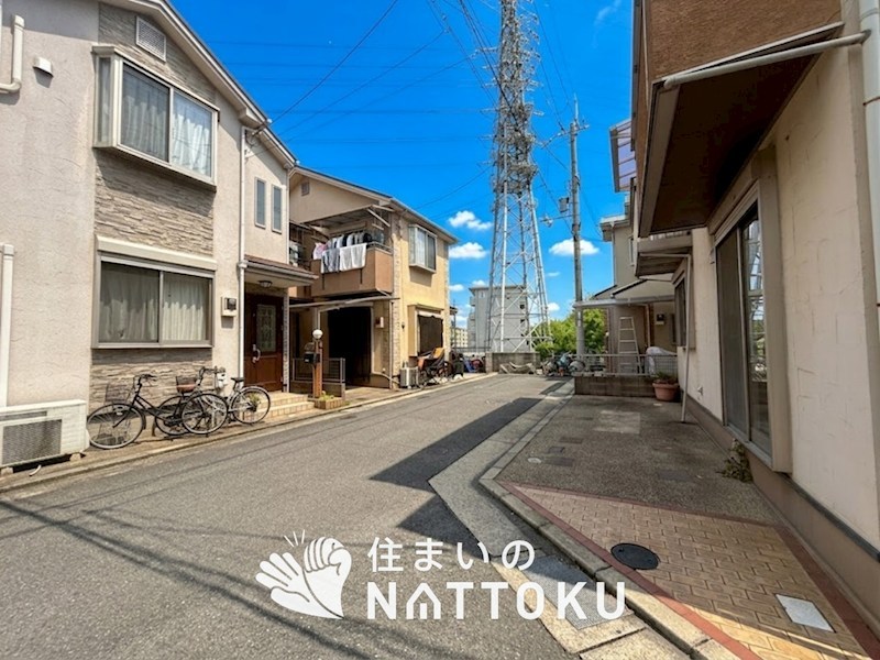 枚方市大峰南町 現地写真（前面道路含む現地写真）