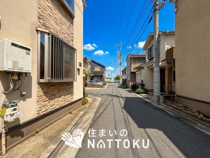 枚方市大峰南町 現地写真（前面道路含む現地写真）