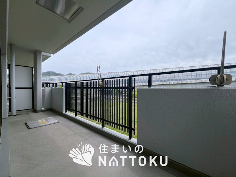 日興交野スカイマンション 現地写真（バルコニー）