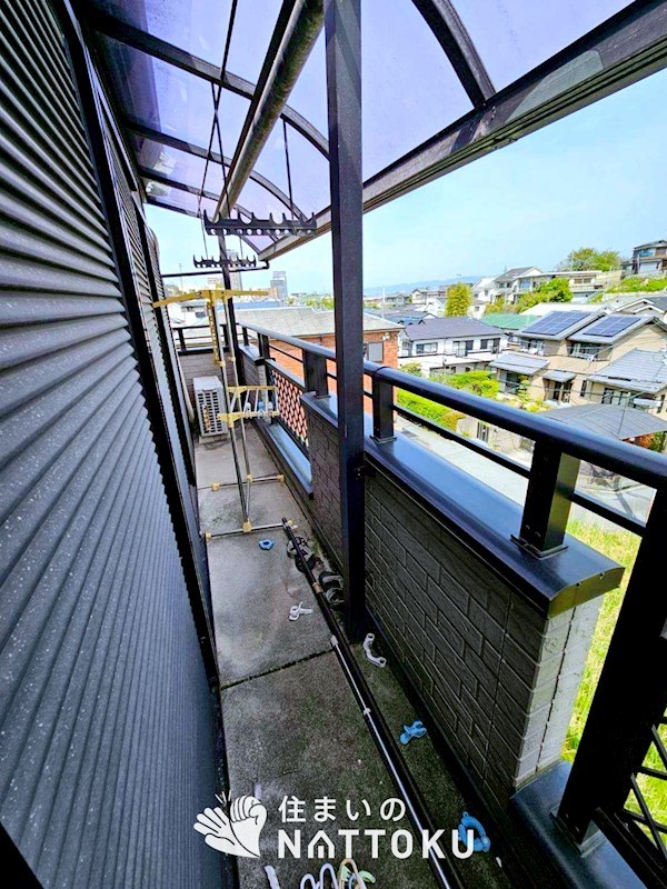 寝屋川市菅相塚町 現地写真（バルコニー）