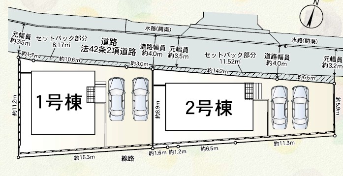 和歌山市有本　第3期　2号地 区画図